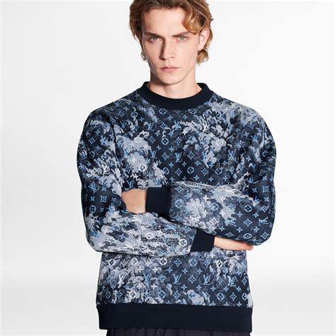 blue louis vuitton sweatshirt|lv collar shirt.